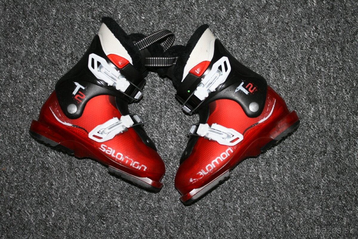 detské lyže dynamic 100 cm , lyžaky salomon - 6