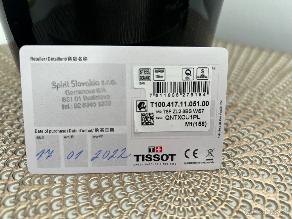 TISSOT T100.417.11.051.00 PRS 516 Quartz Chronograph - 6