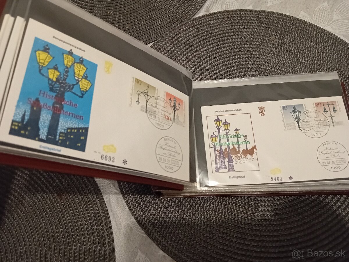 Album FDC Bundespost Berlín - 6