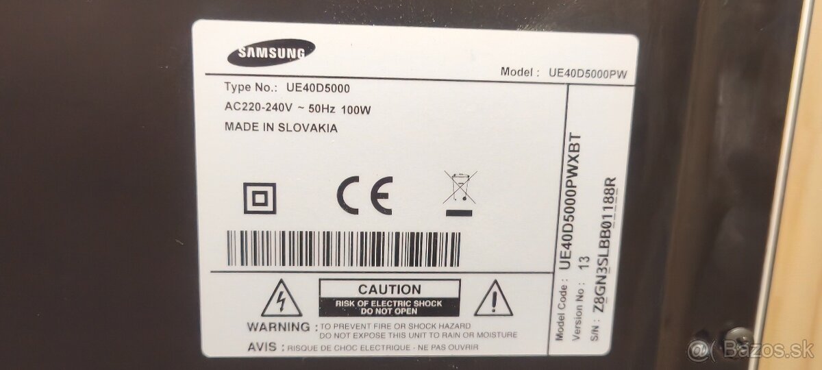 Predám TV Samsung UE40D5000• - 6