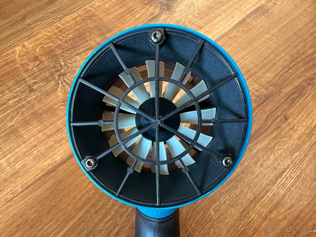 AKU bezuhlíkový TURBO fúkač 4000W / 300 000 ot. / 400 m/s - 6