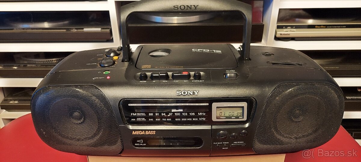 Predám rádiomagnetofóny Sony - 6