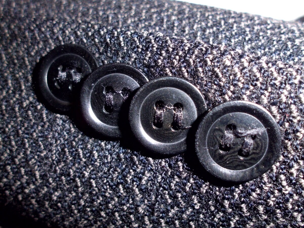 Giorgio Armani pánske slim vlnené sako L - 6