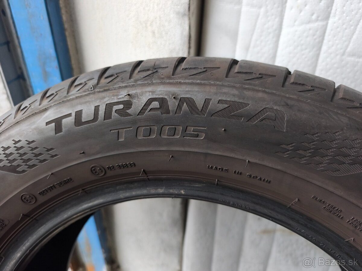 205/60 r16 letné pneumatiky Bridgestone 6,5-7mm - 6