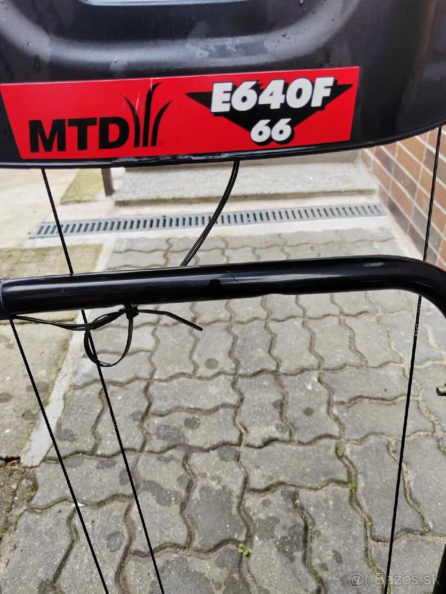 Snežná fréza mtd E640F dvojstupňová - 6