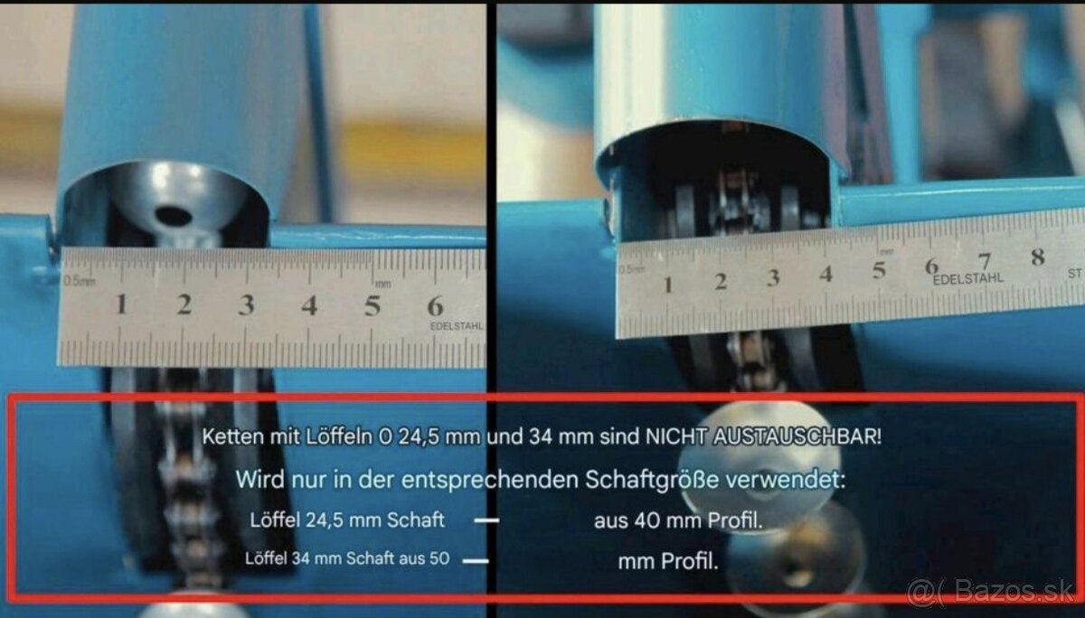 Sadzač cesnaku 6-riadkový pre malotraktor - 6