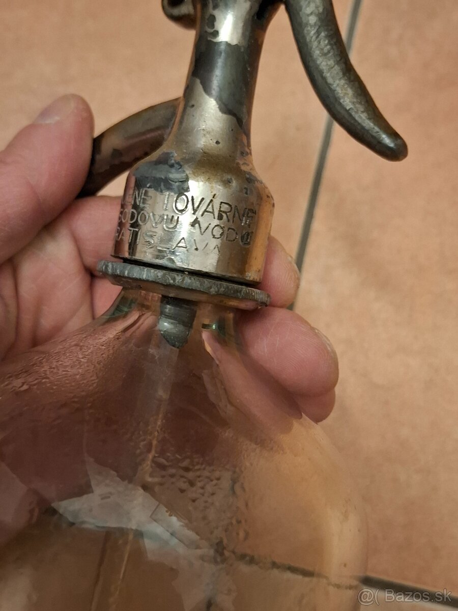 Stará sódová fľaša - Bratislava - 6