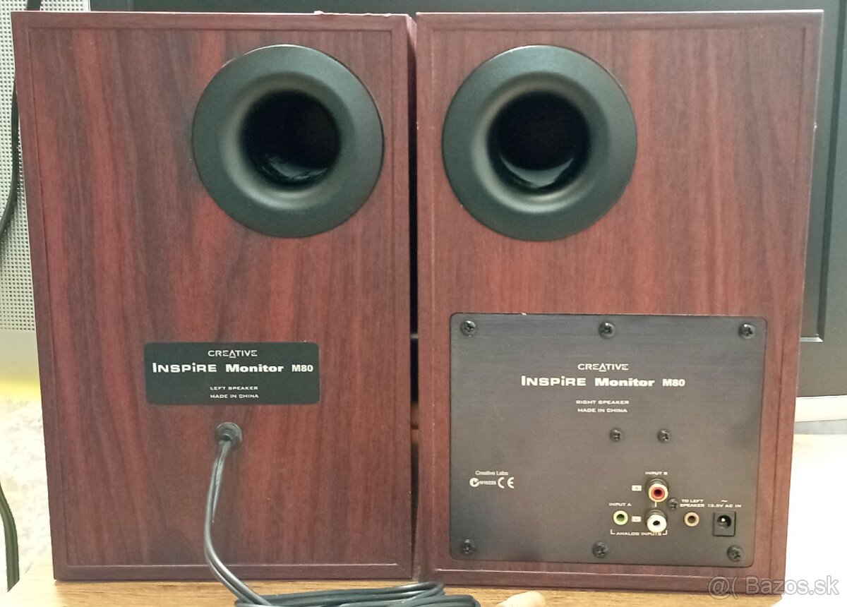 CREATIVE INSPIRE monitor m80 .... aktivne reprosustavy .... - 6