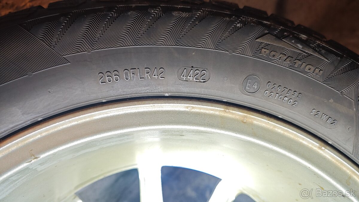 Saab 9-3 zimné pneu na diskoch - 6