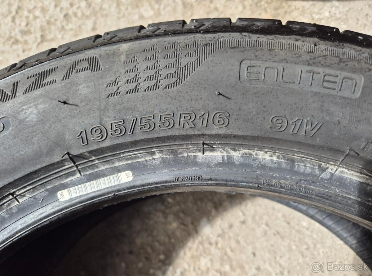 195/55 r16 letné 4 ks BRIDGESTONE DOT2024 - 6