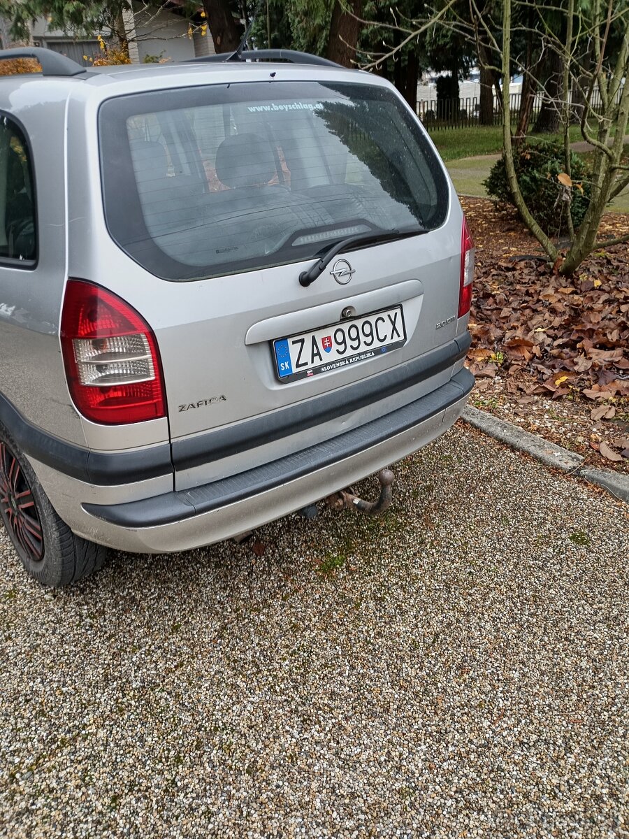 Predám Opel Zafira 2.0. DTI 74 kw - 6