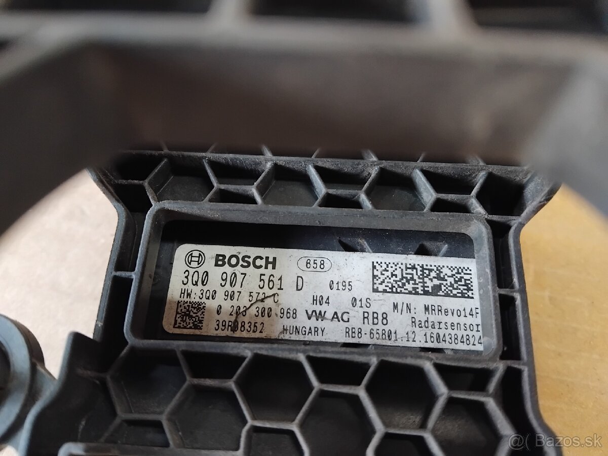 ACC radar + držiak Superb 3, Passat B8 - 6