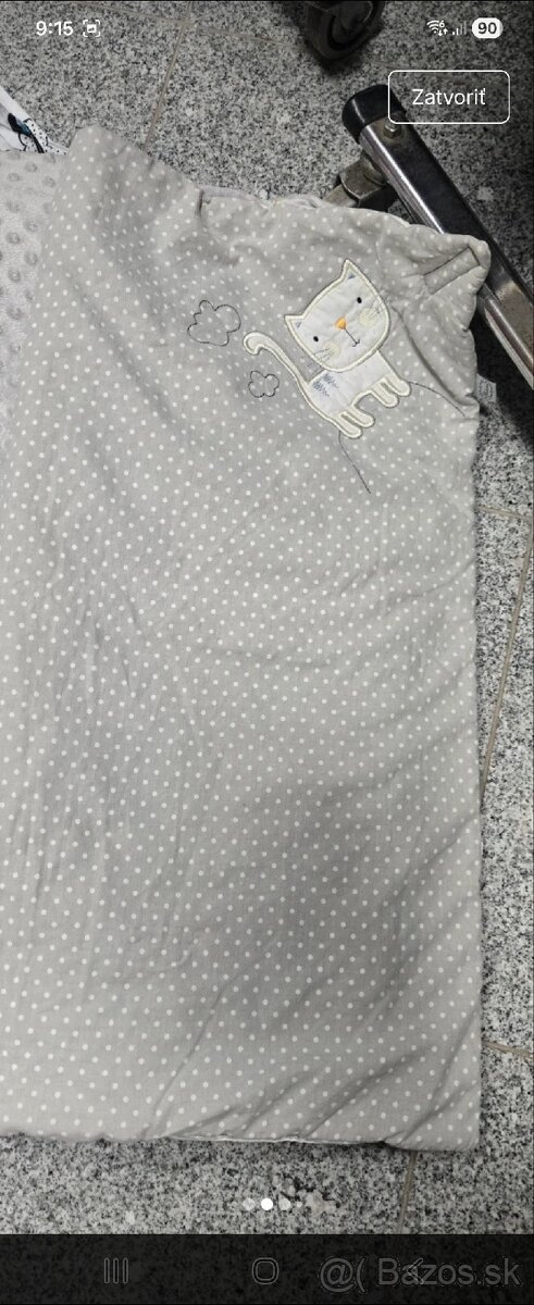 Predám hniezdo mantinel do postieľky 3xdeka - 6