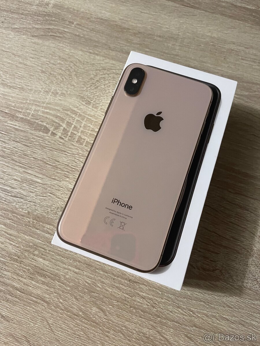iPhone Xs / 256GB Gold prasknutý displej - 6