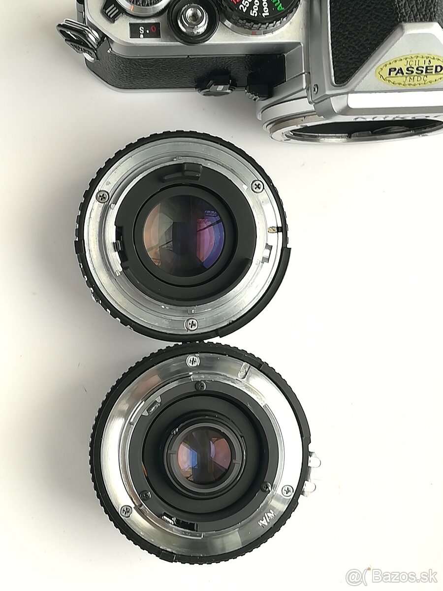 Nikon FE , základný + širokouhlý objektív. - 6