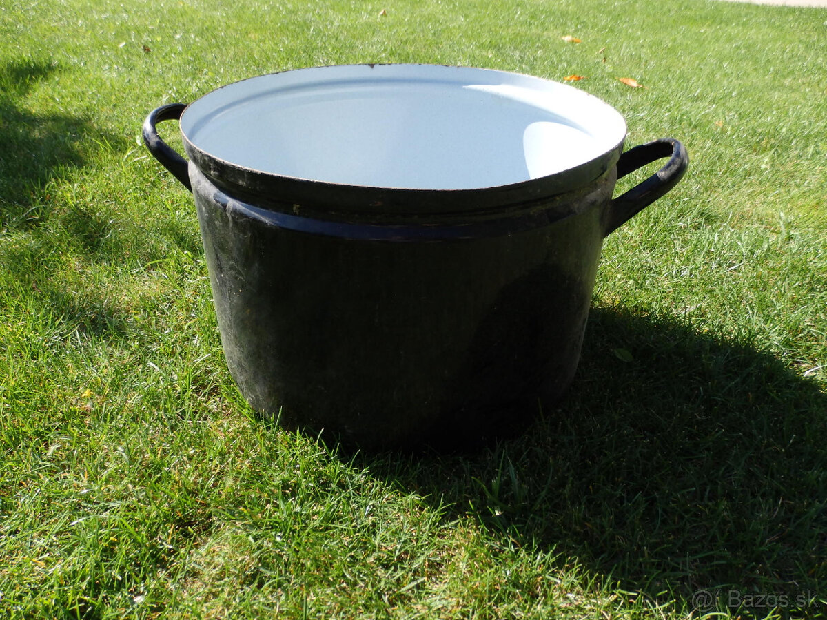 Smaltovaný hrniec - 6
