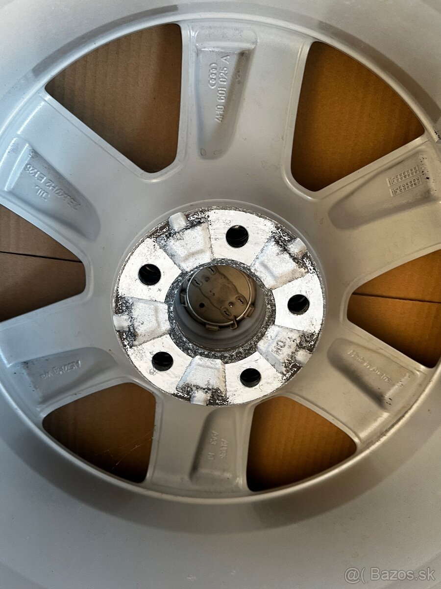 5x112 R17 7,5J ET26 originál Audi - 6