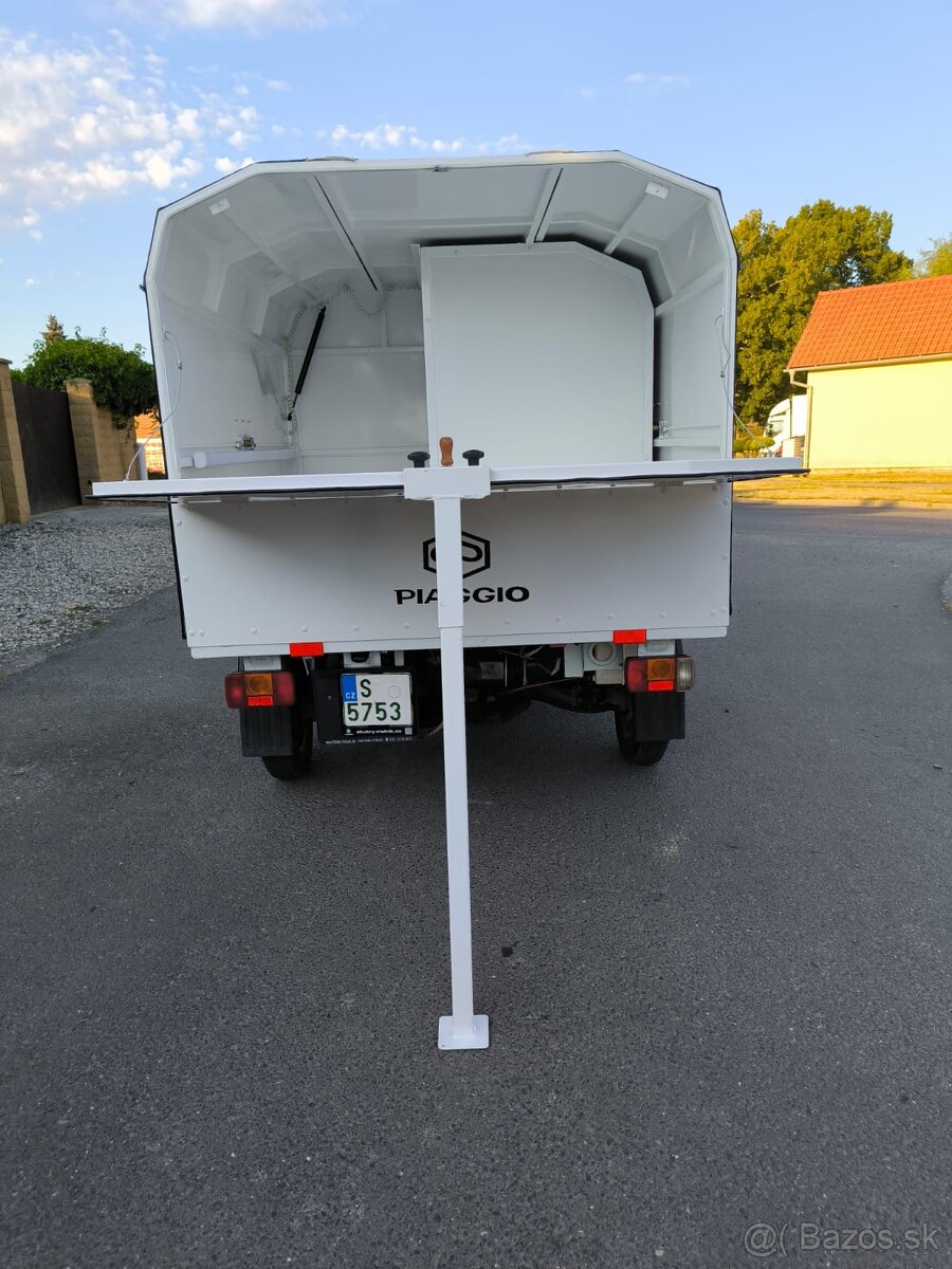 Piaggio ape Tm 200 pojazdný stánok prosseco káva - 6