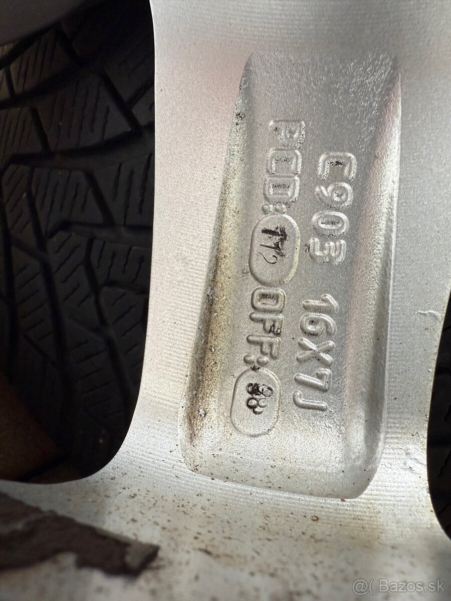 Hliníkové disky 5x112 r16 205/55 r16 - 6