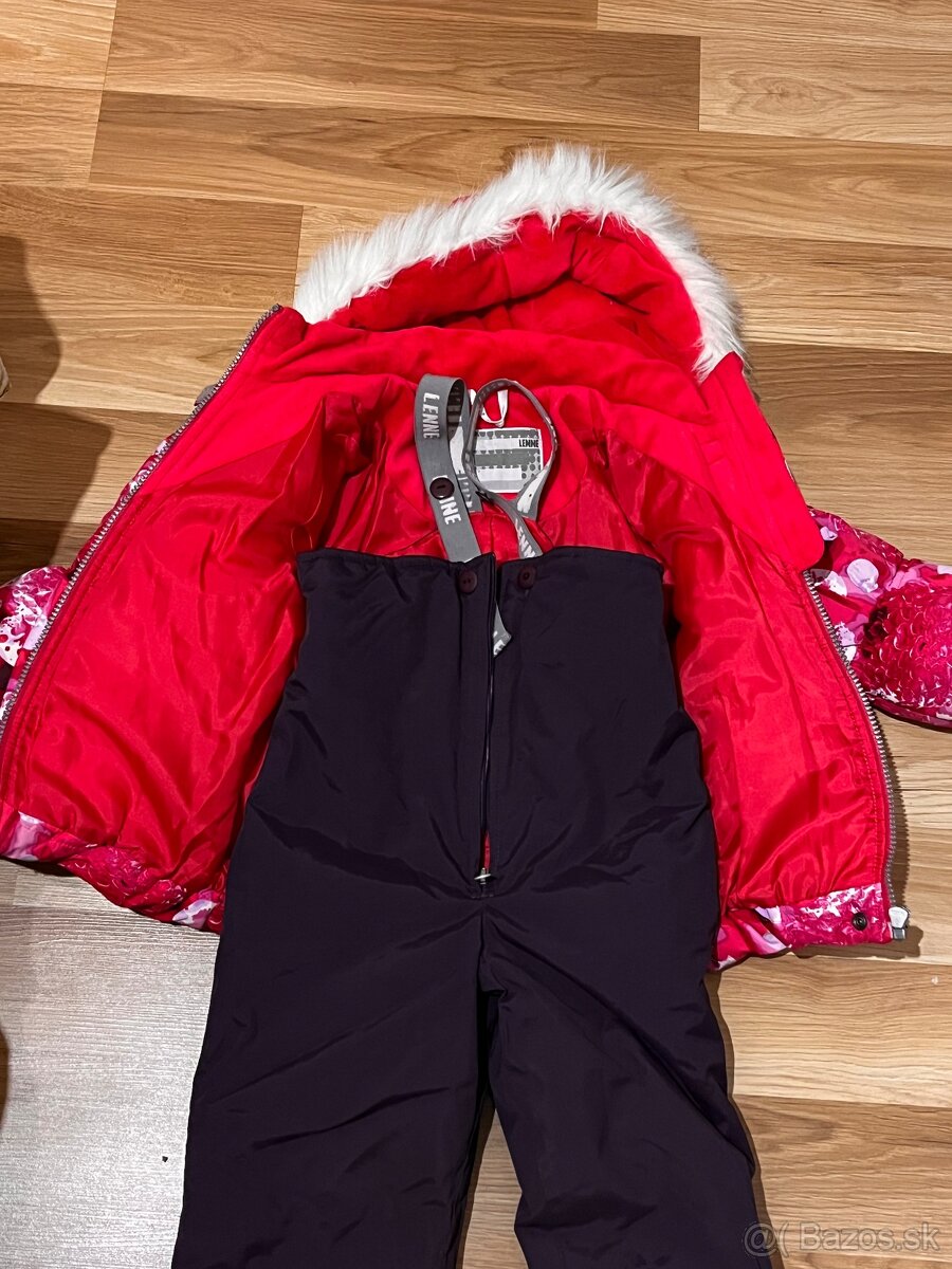 Dievčenský zimný overal Lenne 92-98 bunda+nohavice)92-98 - 6