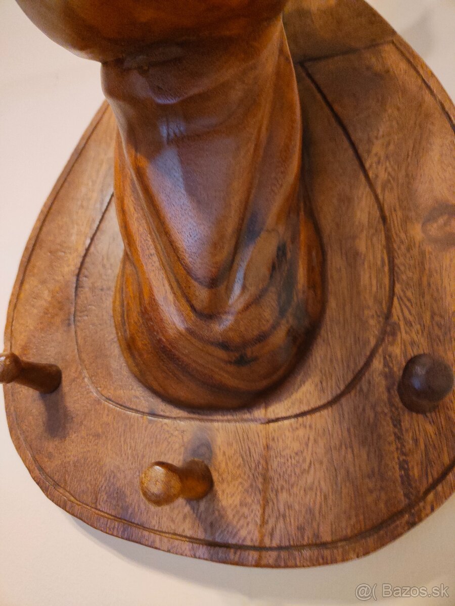 Drevený záves konskej hlavy - 6