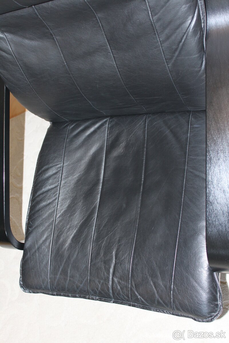 Kožené kreslo pravá koža - 6