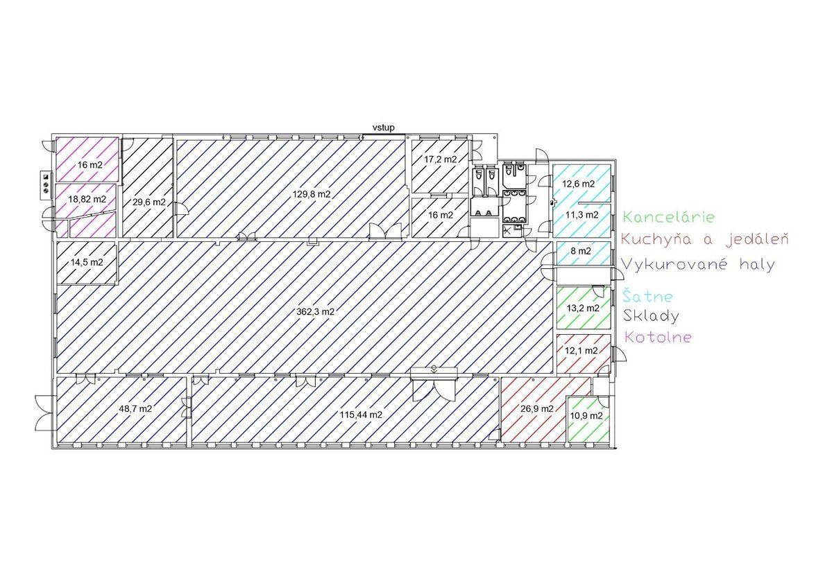 Priemyselný areál s výrobnými halami, Beluša, okres Púchov - 6