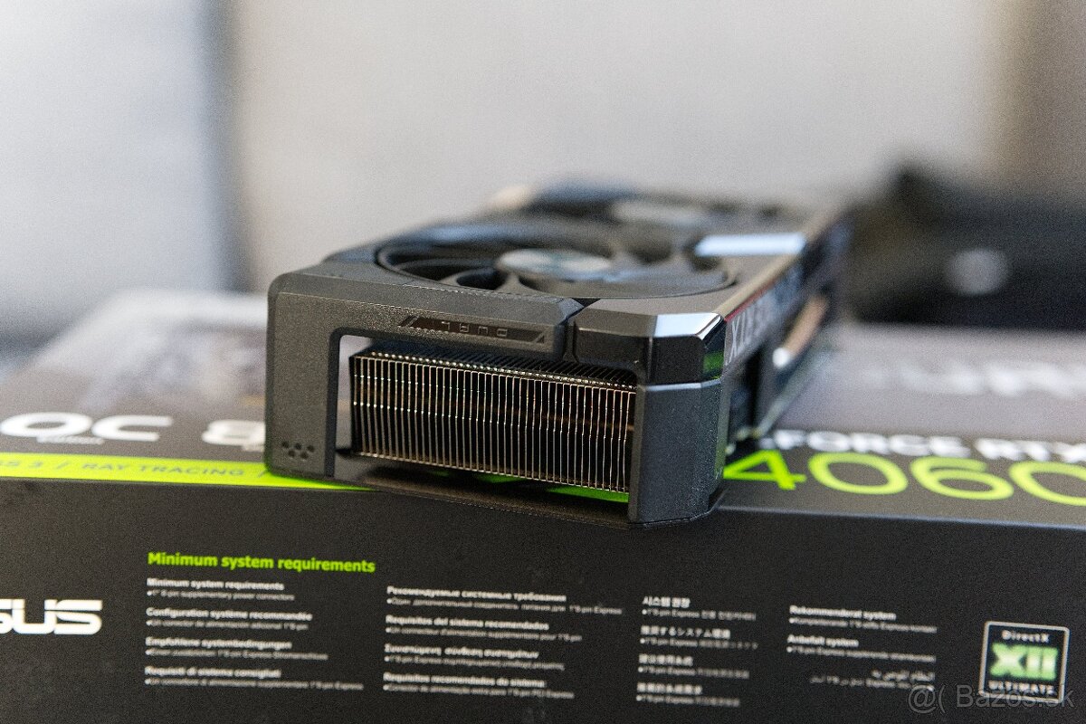 ASUS DUAL GeForce RTX 4060 O8G 8GB GDDR6 - 6