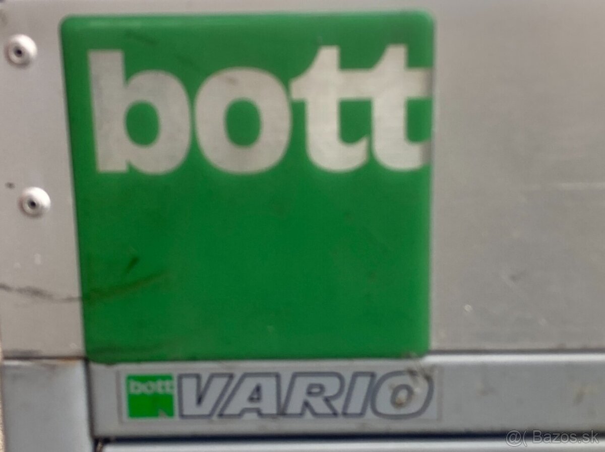 Plechové dílenské boxy Transporter Regály Bott - 6