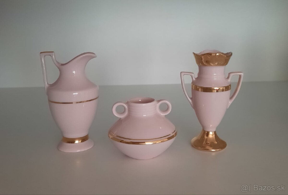 Ružový porcelán -značený - 6