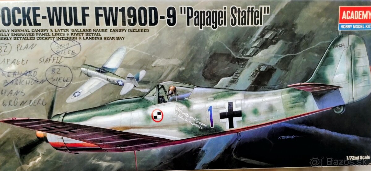 Plastikové modely lietadiel 1/72 - 6