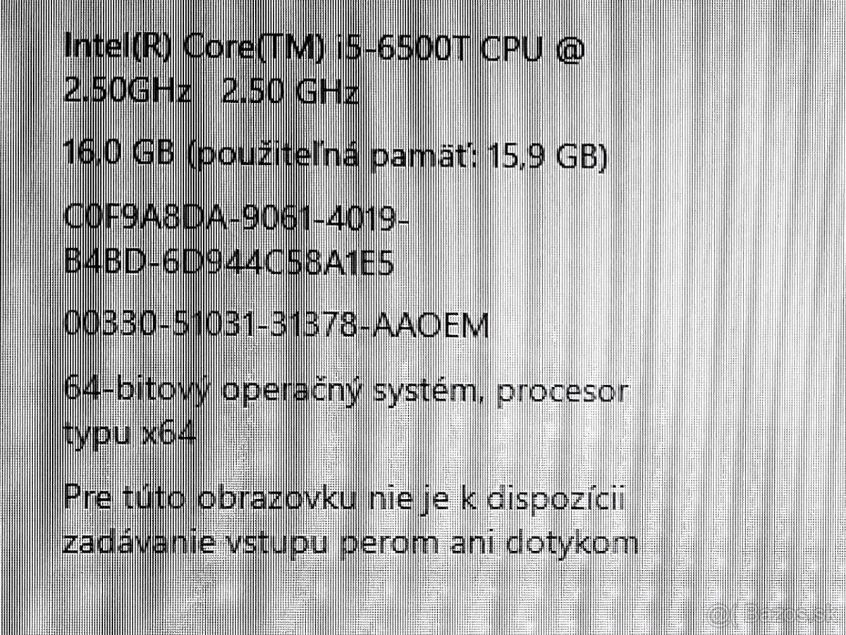 HP EliteDesk 800 G3 mini i5 / 16GB RAM / SSD - 6