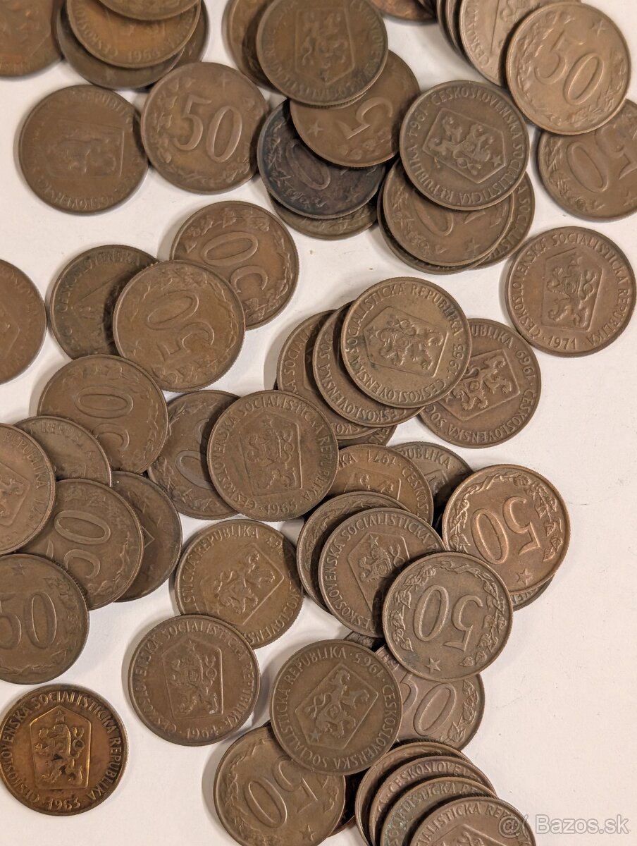 Predám Československo mince K2 - 6