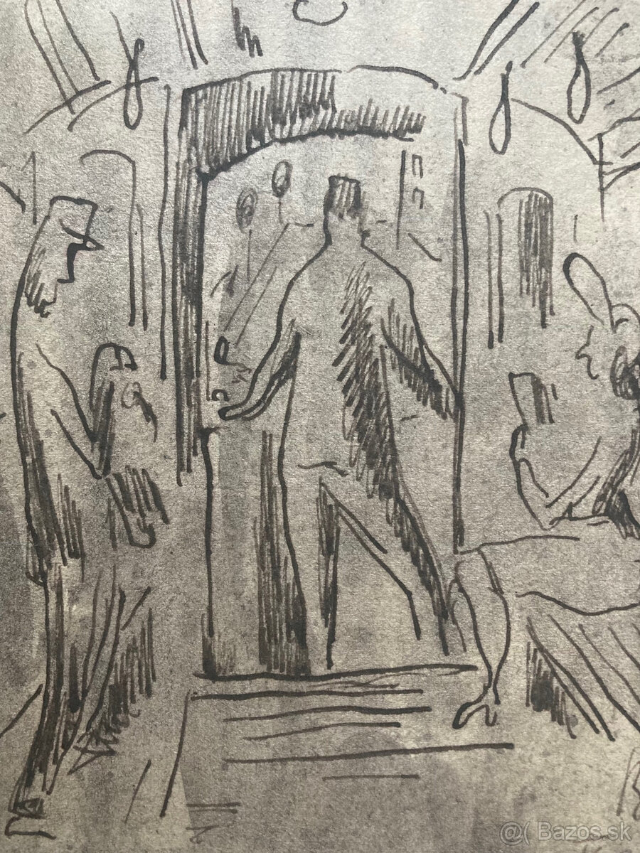 3 x Vlastimil Beneš, kresby - 6