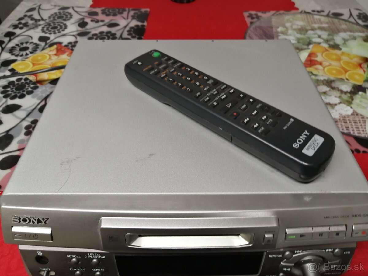 Sony minidisk rekordér - 6