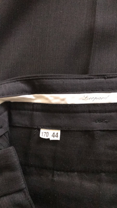 Čierny oblek SLIM veľ. 170/44 - 6