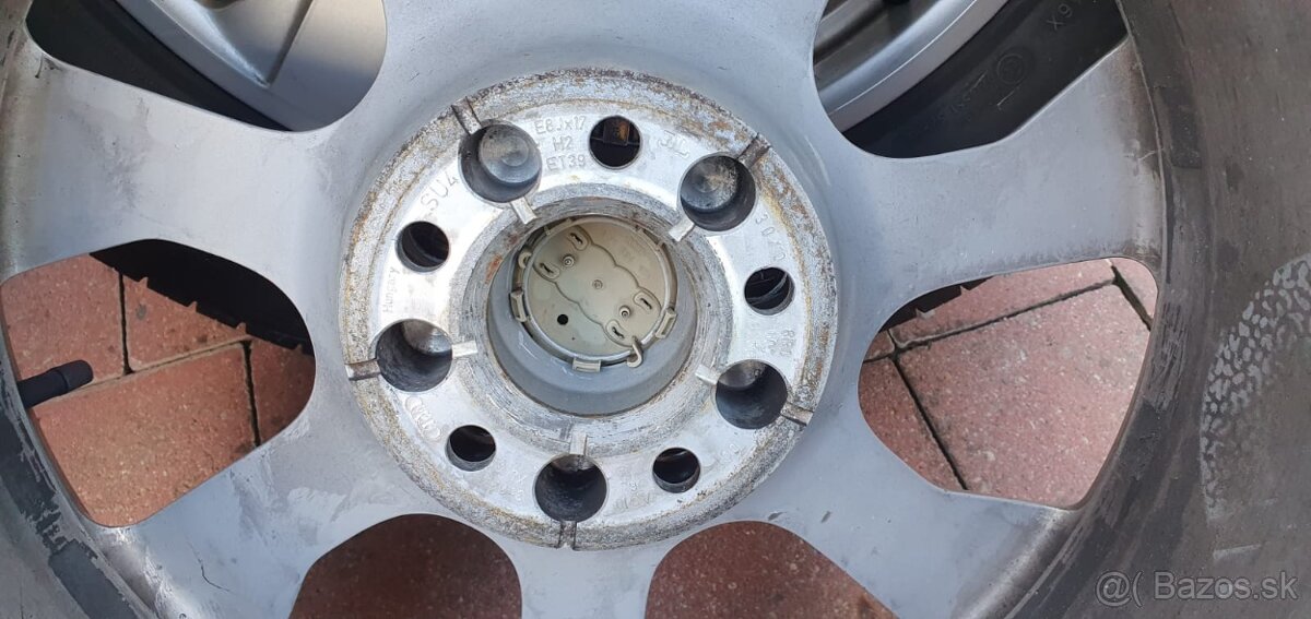 Disky AUDI R17 + pneu 4x - 6