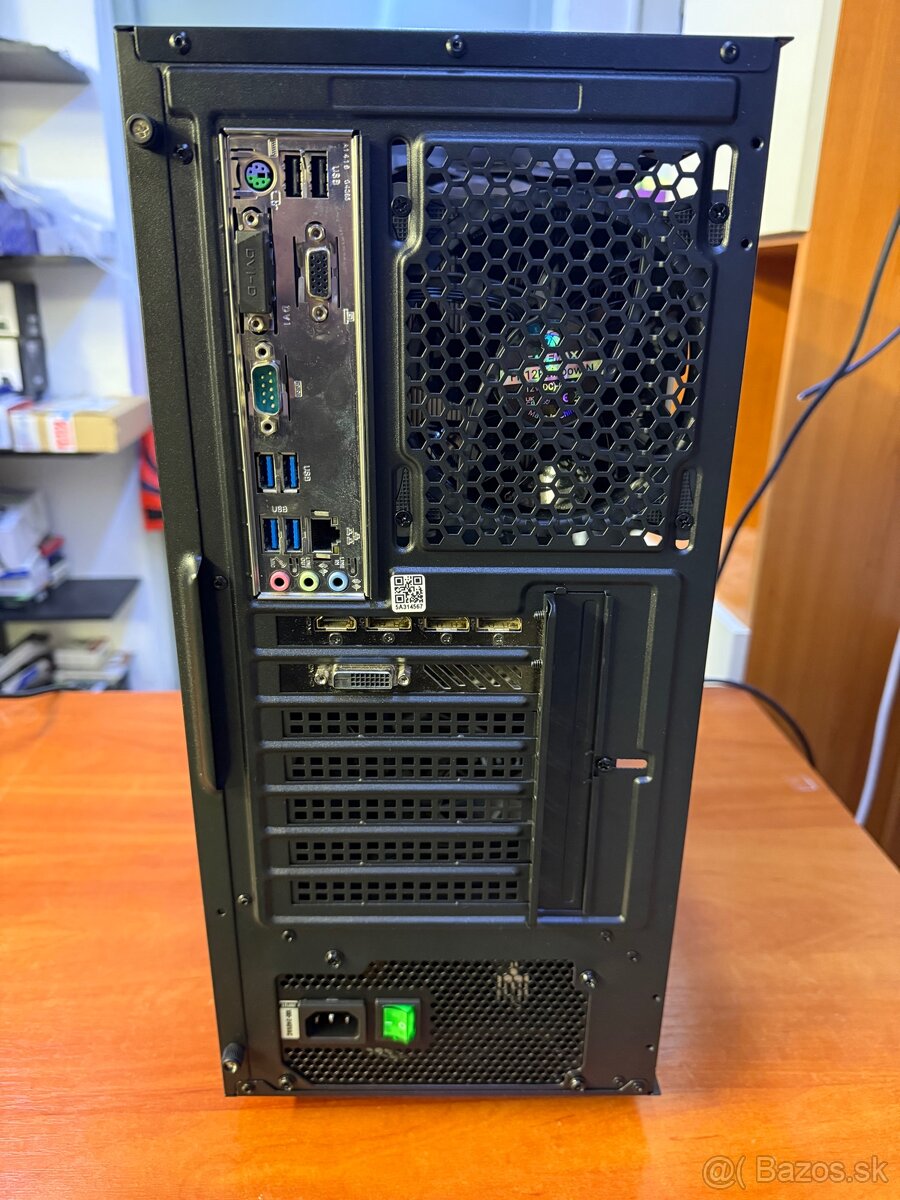 Herný PC, i5-4460, 16GB RAM, GTX 1070, 2,5TB, 600W, GAMEMAX - 6