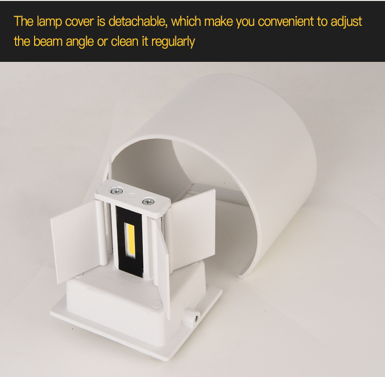 Polkruhová moderná lampa - 6