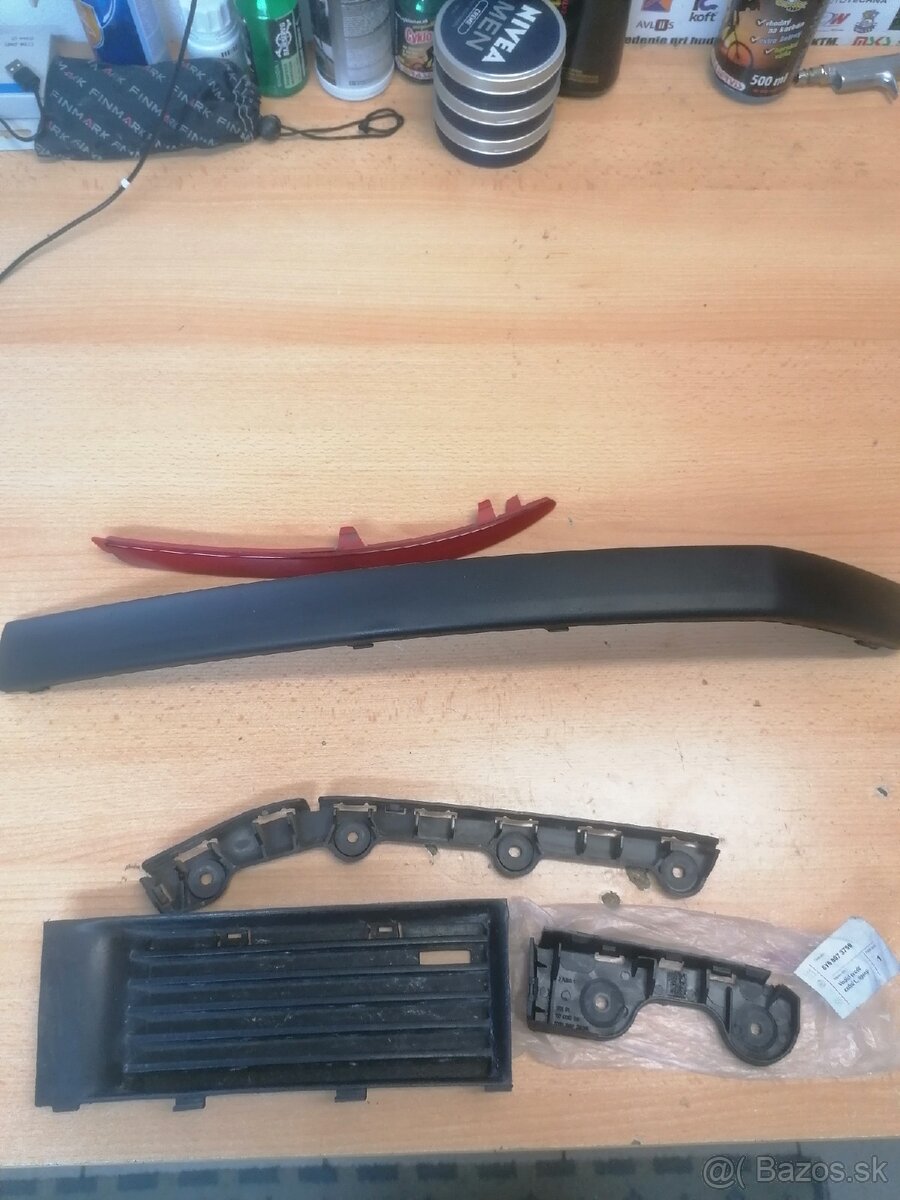 Lišta, Držiaky, zaslepka Naraznika Fabia1, L. - 6