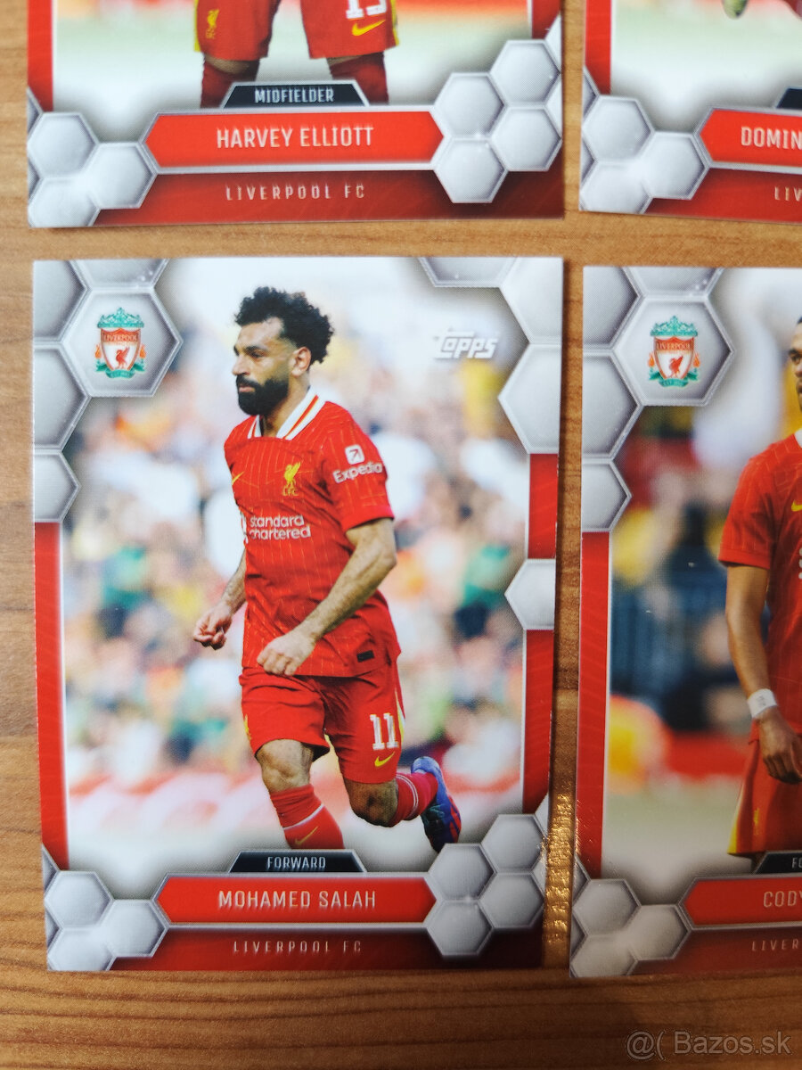 Futbalové kartičky - Liverpool - 6