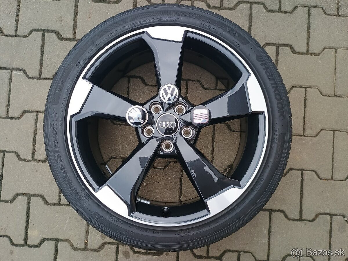 Orig. sada Audi, VW, Škoda, Seat 5x112 R19 + pneu 235/40 R19 - 6