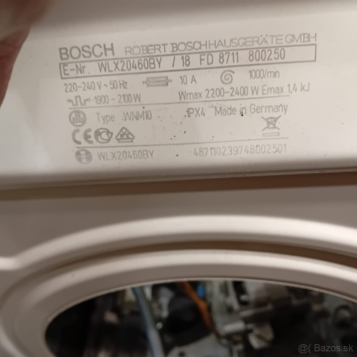 Práčka BOSCH MAXX 5 - náhradné diely - 6