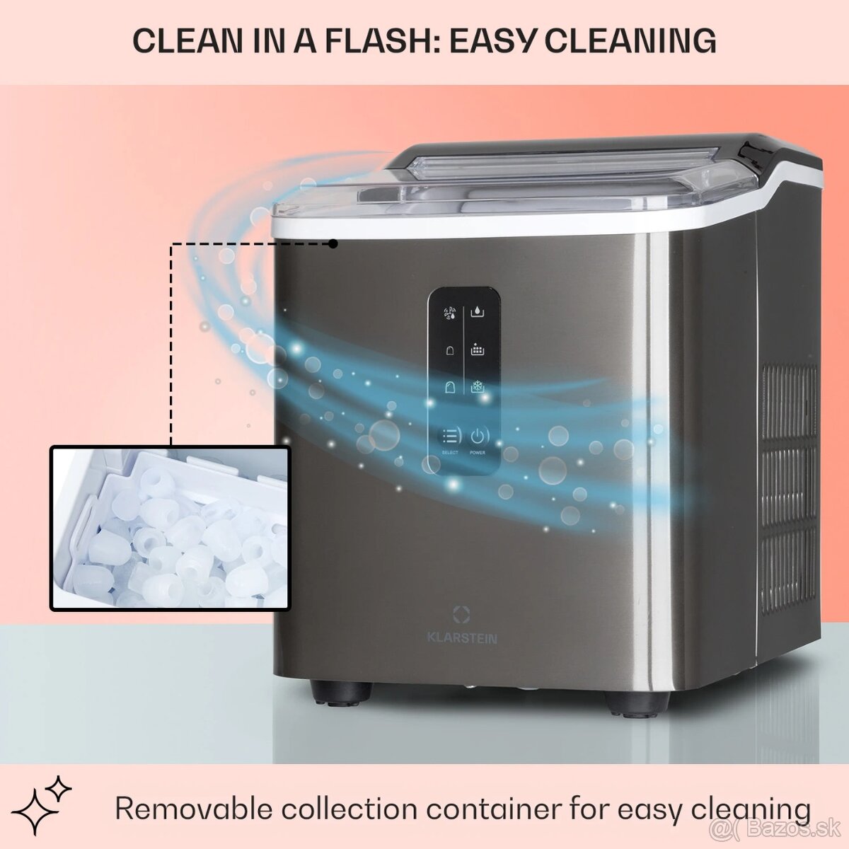 Klarstein Albaron Supreme výrobník ľadu - 6