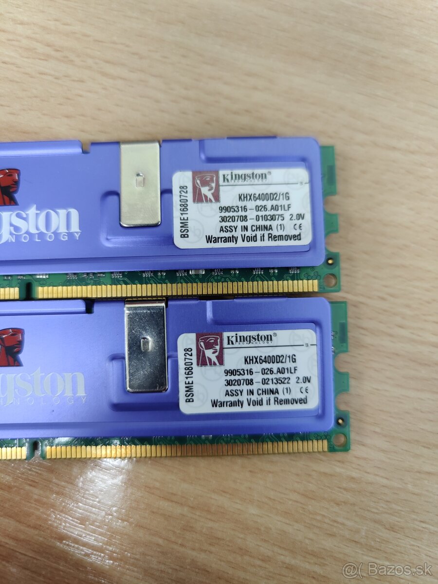 Rôzne DDR2 a DDR3 RAM - 6