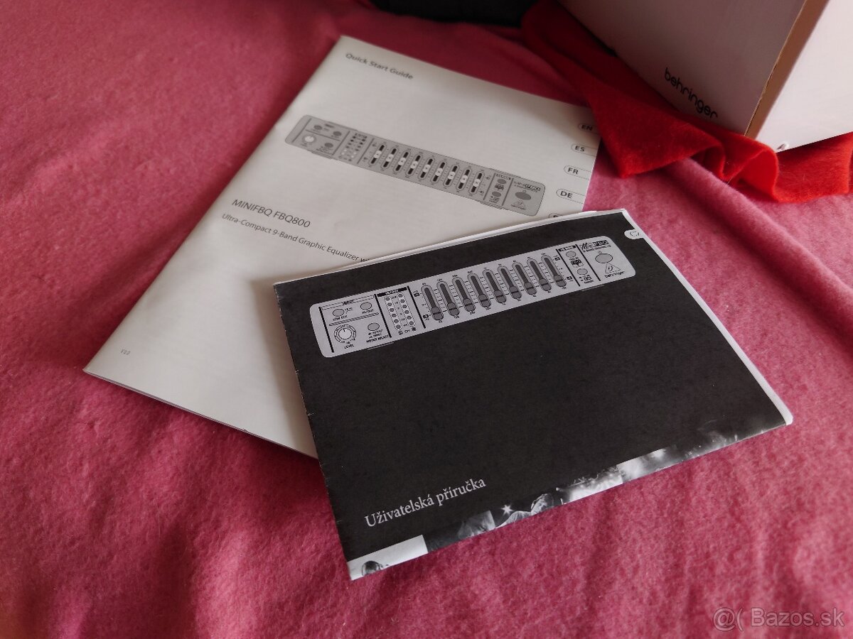 Behringer FBQ800 MiniFBQ ekvalizér – ako nový - 6