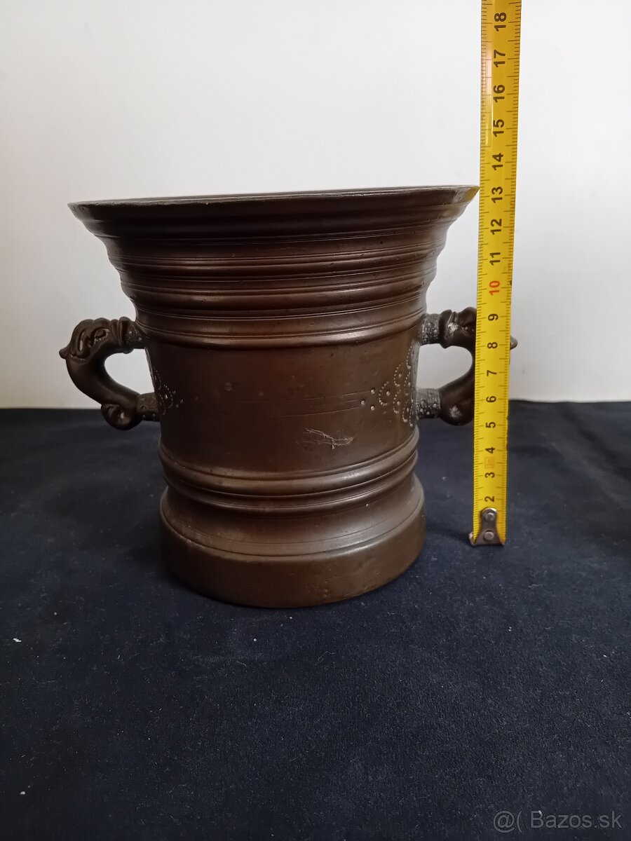 Bronzové staré mažiare - 6