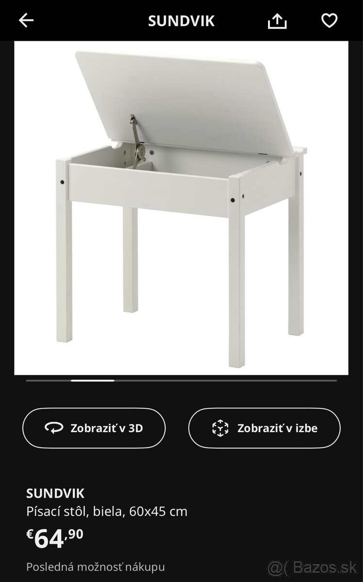 Stol Ikea Sundvik - 6