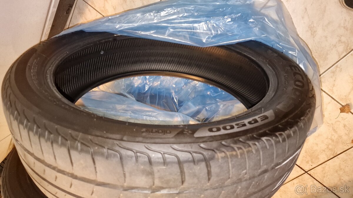 Predám sadu 4 pneumatík Bridgestone Ecopia EP500 (BMW i3 / i - 6