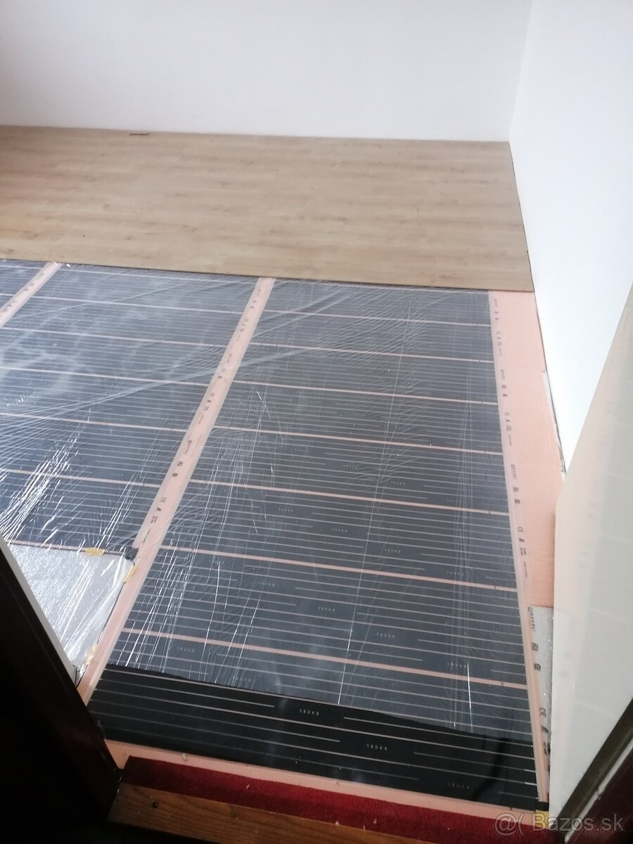 Podlahové kúrenie na položenie 4,1×3,8 - 6